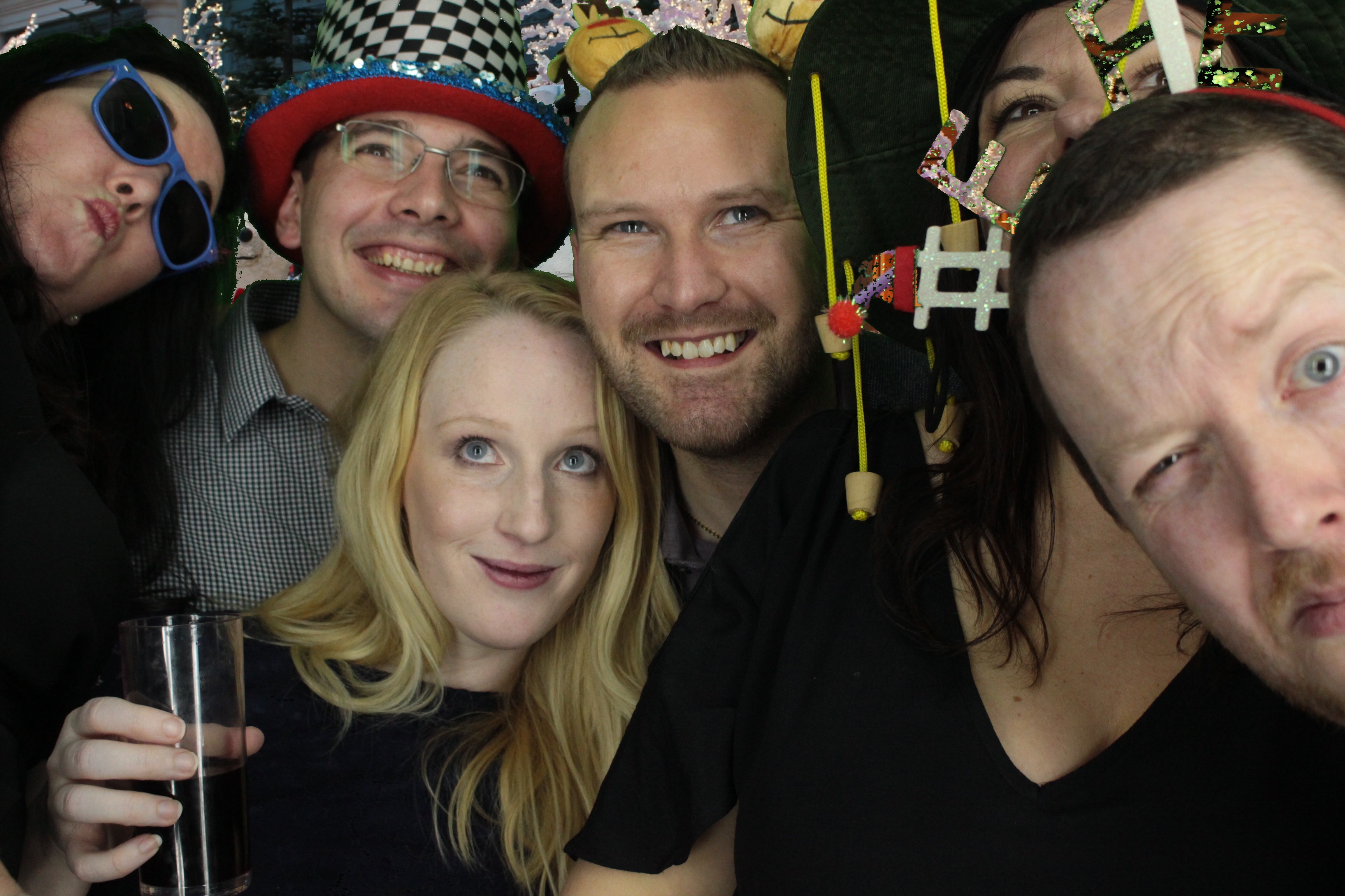One Line Christmas Party | View more photos from the event at gallery.myphotoboothexperience.co.uk/u/MyPhotoBoothExperienceLtd/One-Line-Christmas-Party